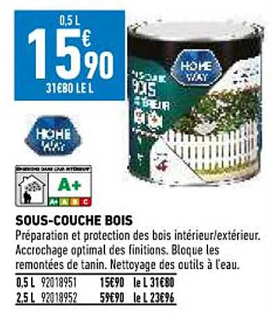 sous-couche bois home way