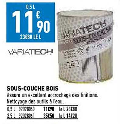 sous-couche bois variatech
