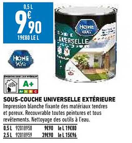 sous-couche universelle extérieure home way