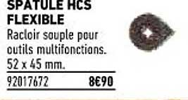 spatule hcs flexible