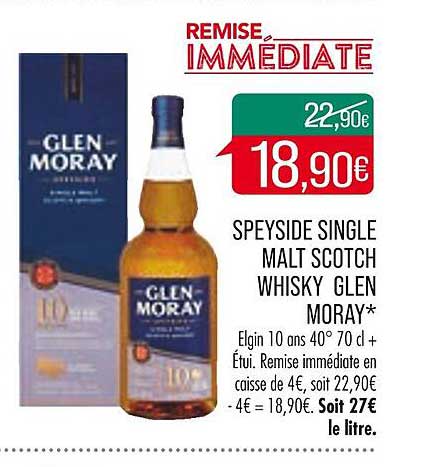 speyside single malt scotch whisky glen moray