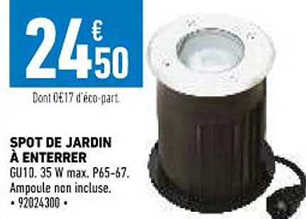 spot de jardin à enterrer