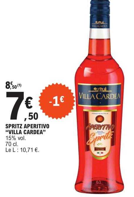 spritz aperitivo "villa cardea"