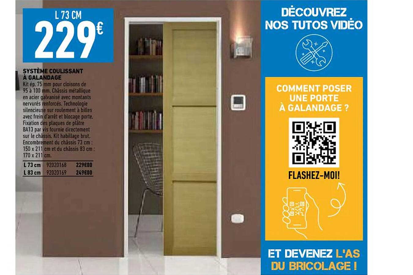 Système Coulissant à Galandage