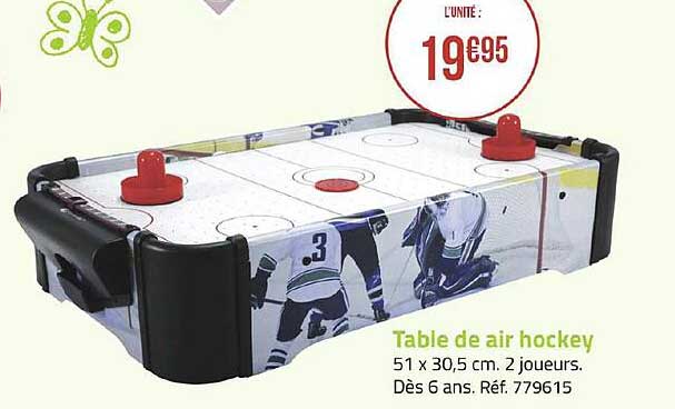 table de air hockey