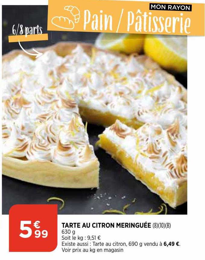 Tarte Au Citron Meringuée