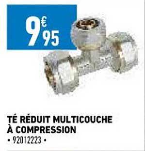té réduit multicouche à compression