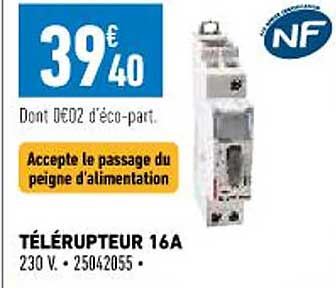 télérupteur 16A