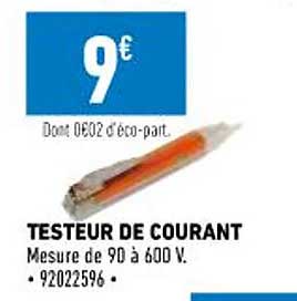 testeur de courant