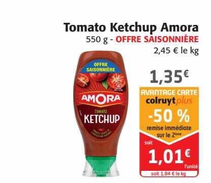 tomato ketchup amora