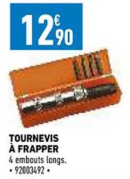 tournevis à frapper