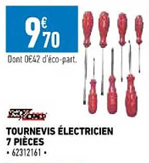 tournevis électricien 7 pièces go-on!