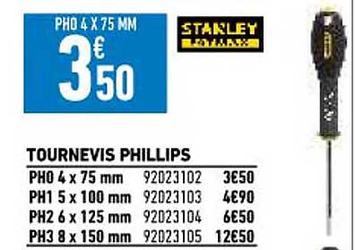 tournevis phillips