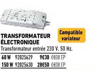 transformateur électronique