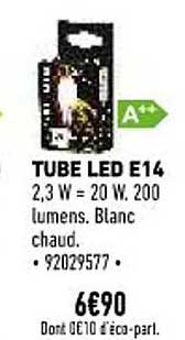 tube led e14