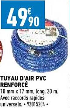 tuyau d'air pvc renforcé