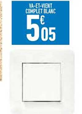 va-et-vient complet blanc