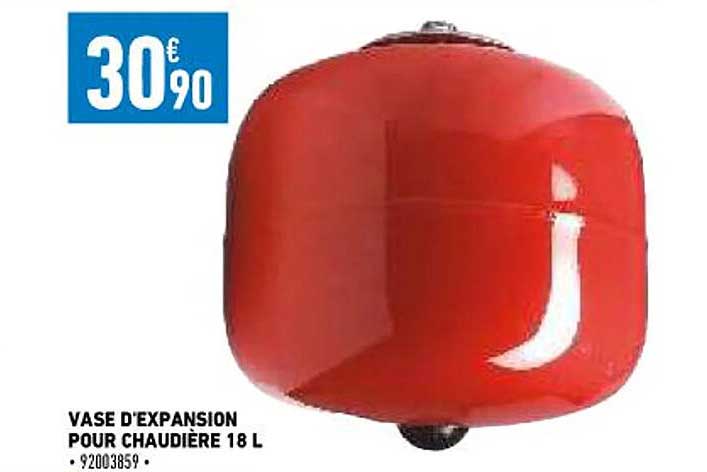 vase d'expansion pour chaudière 18 l