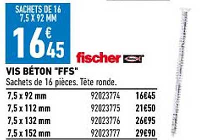 vis béton "ffs" fischer
