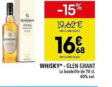 whisky - glen grant