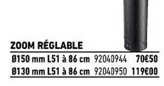 Zoom Réglable