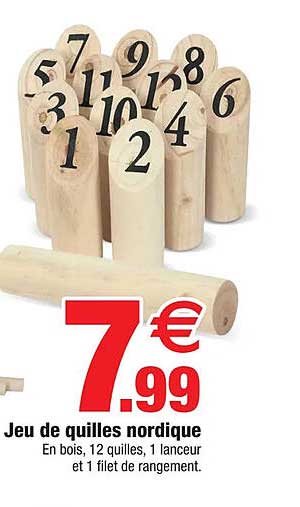 jeu de quilles nordique