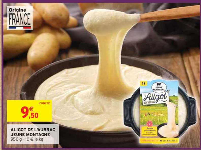 aligot de l'aubrac jeune montagne