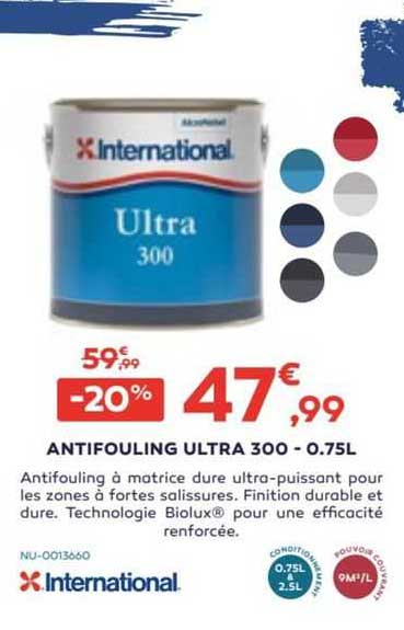 antifouling ultra 300 - 0.75 l international