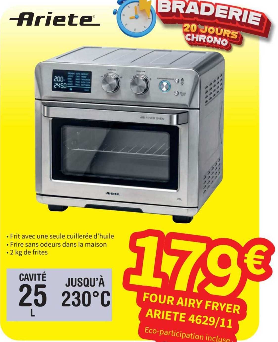 ariete four air fryer ariete 4629/11