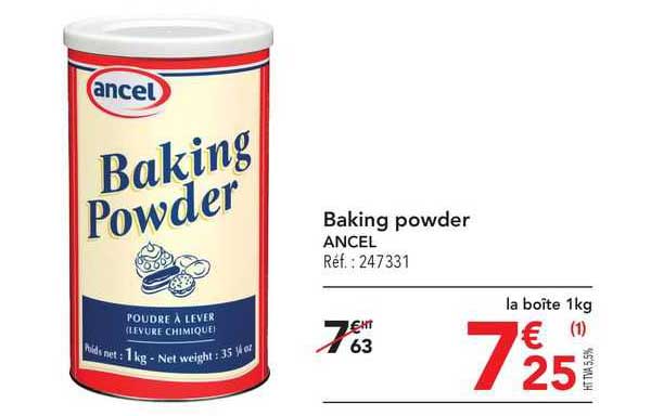 baking powder ancel