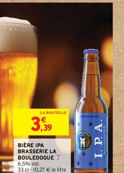 bière ipa brasserie la bouledogue