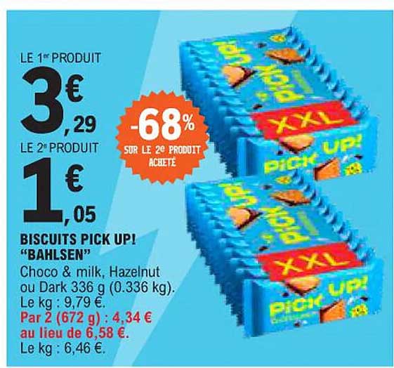 biscuits pick up ! "bahlsen"