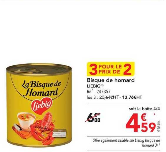 bisque de homard liebig