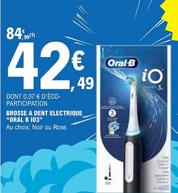 Brosse à Dent électrique "oral B Io3"