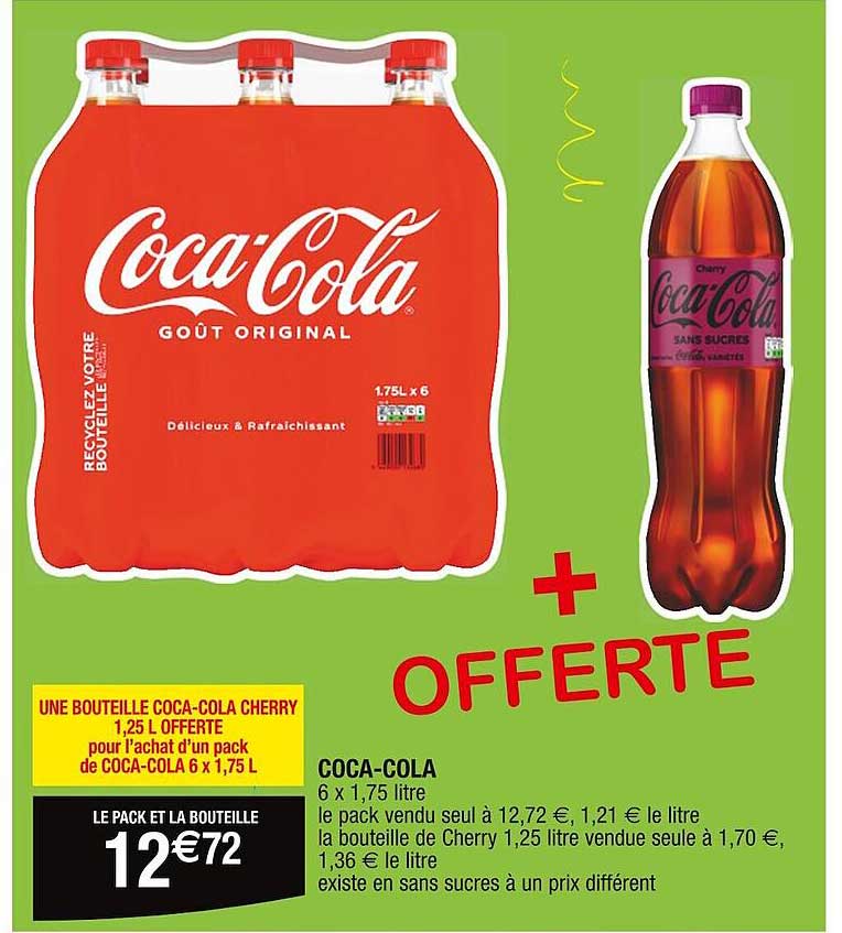 coca-cola  6+1 offerte
