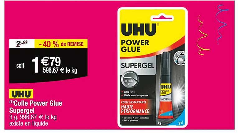 Colle Power Glue Supergel