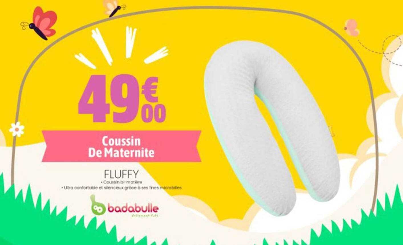 coussin de maternité fluffy badabulle
