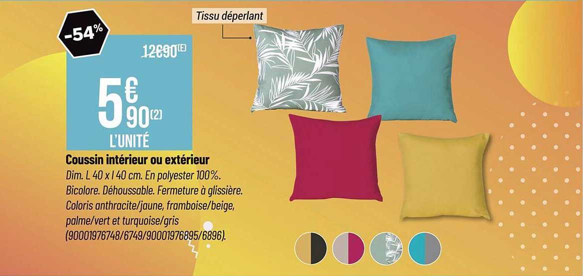 Coussin Intérieur Ou Extérieur