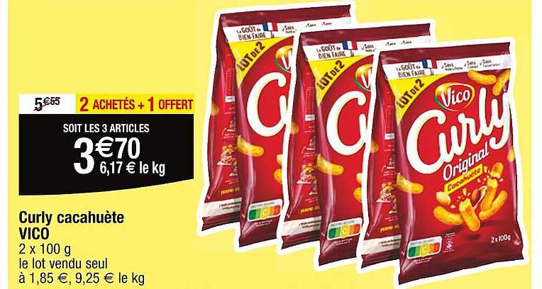 Curly Cacahuète Vico