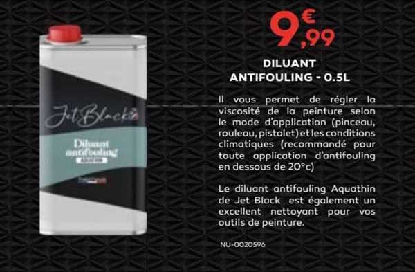 diluant antifouling - 0.75 l