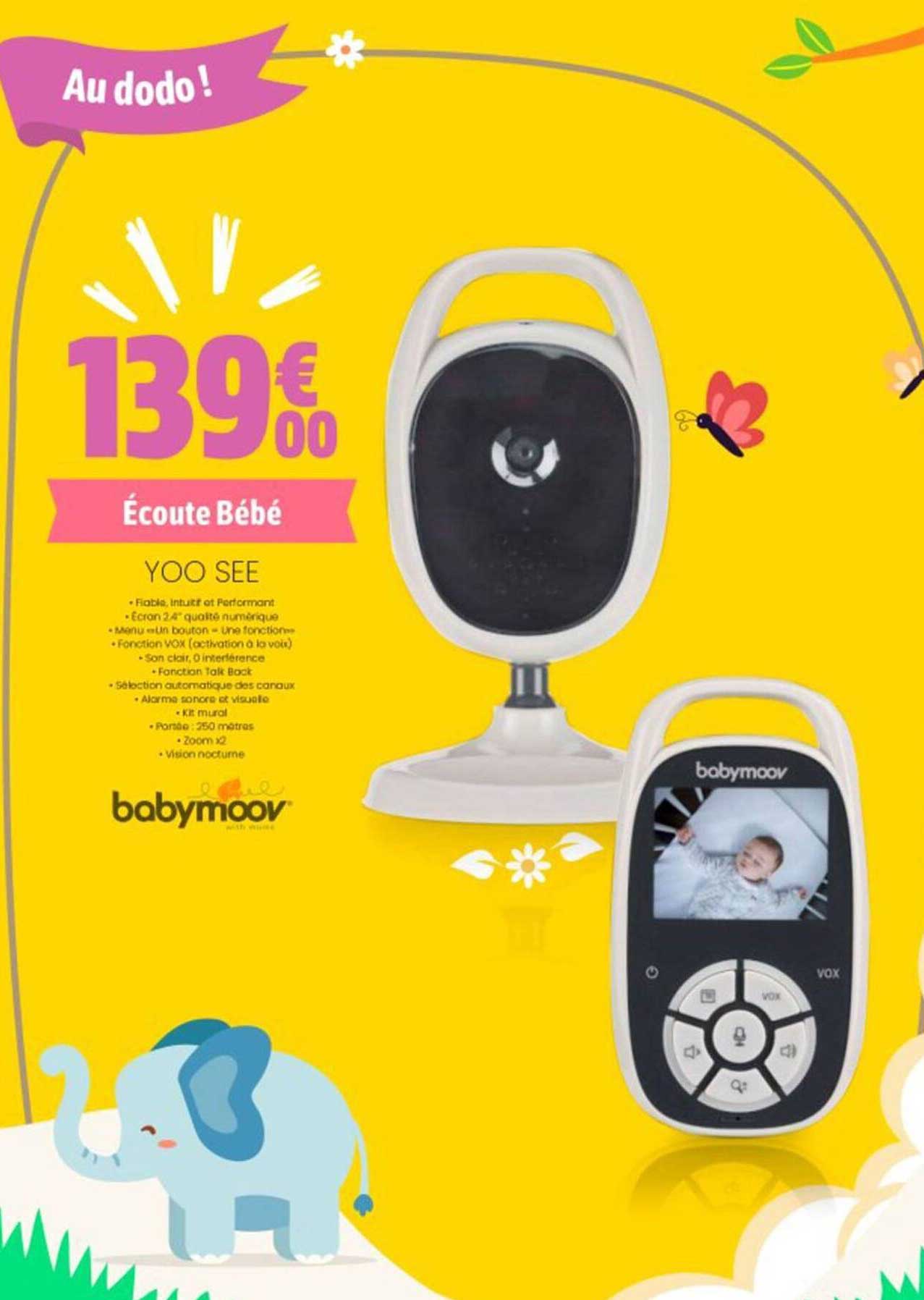 écoute bébé yoo see babymoov