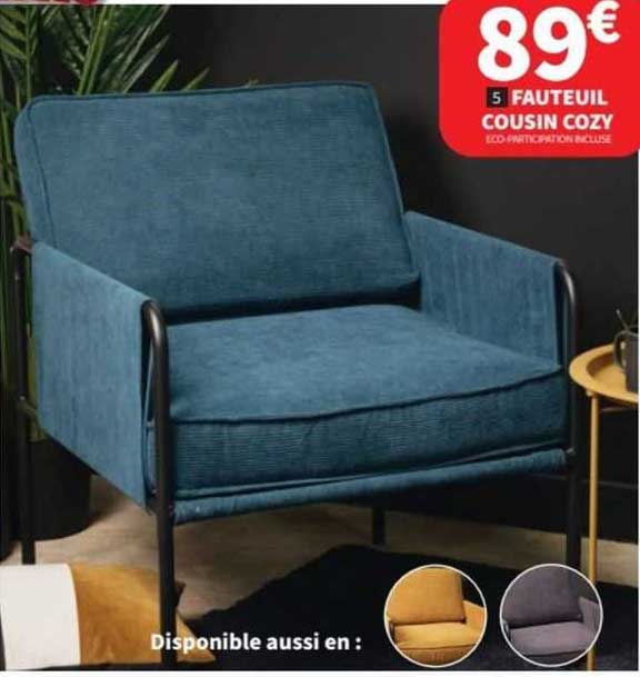 fauteuil cousin cozy