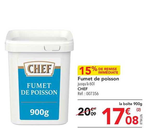 fumet de poisson chef