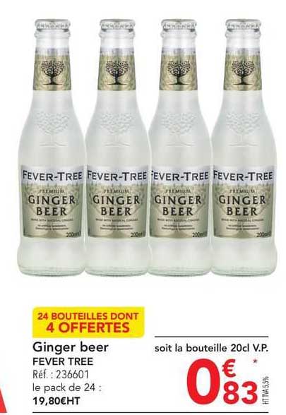 ginger beer fever tree