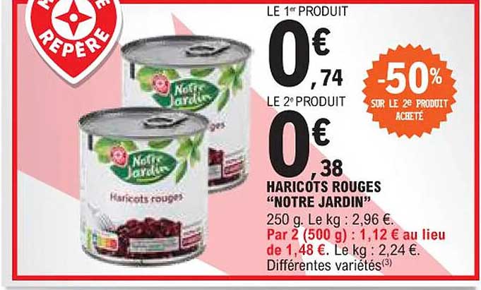 haricots rouges "notre jardin"