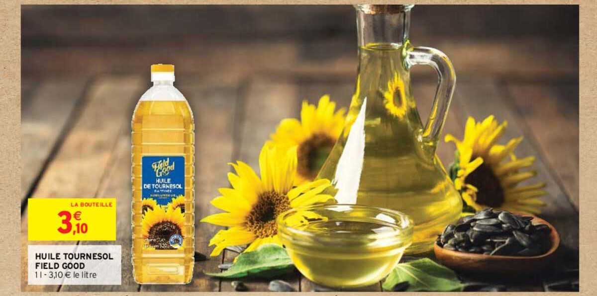 huile tournesol field good
