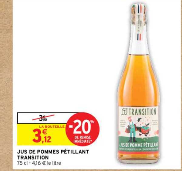 jus de pommes pétillant transition