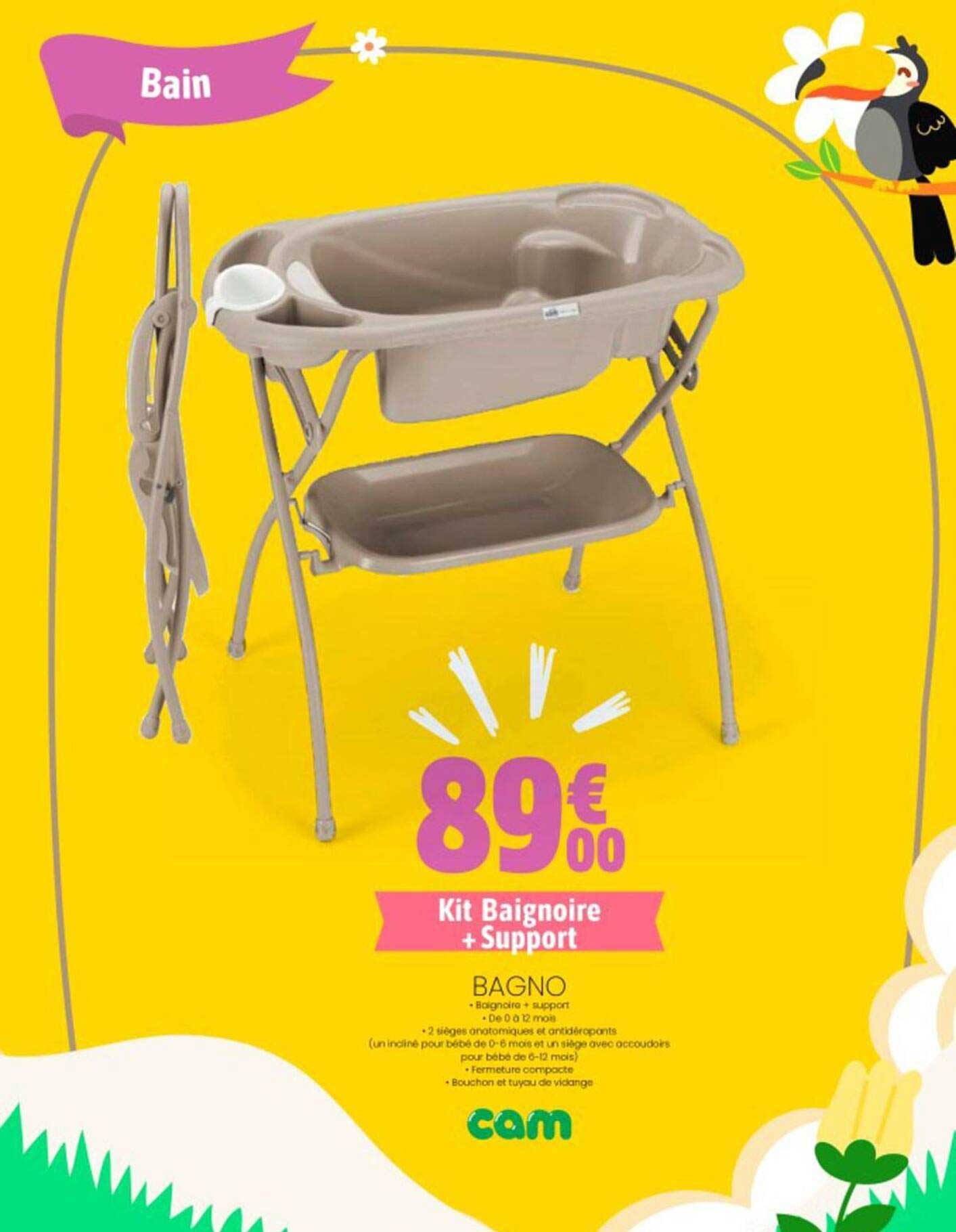 Kit Baignoire + Support Bagno