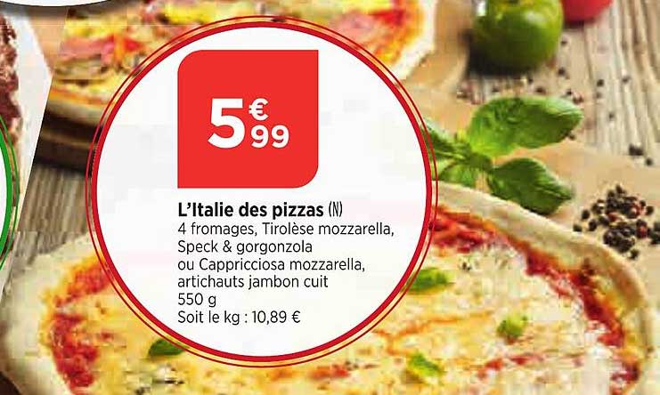 l'italie des pizzas