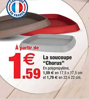 la soucoupe "chorus"